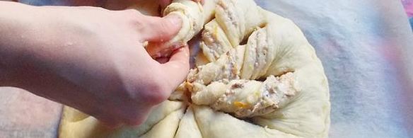 дрожжевой пирог апельсиновый вихрь