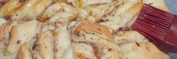 дрожжевой пирог апельсиновый вихрь