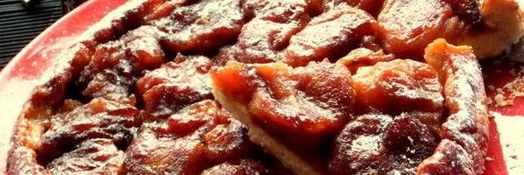 французский перевернутый пирог тарт татен