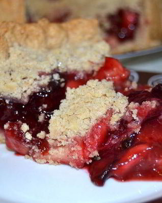 Фруктово-ягодный пирог