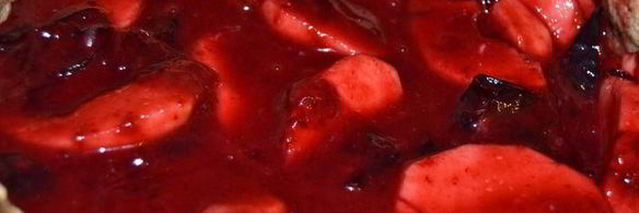 фруктово-ягодный пирог