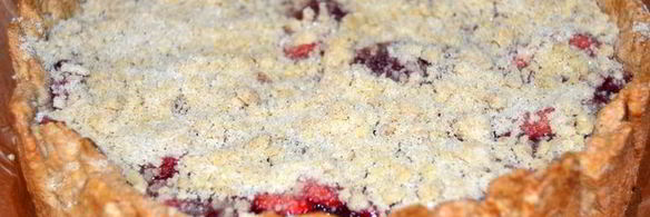 фруктово-ягодный пирог