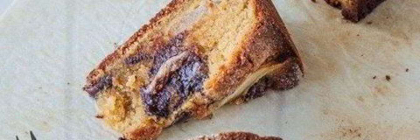 Грушево-шоколадный пирог