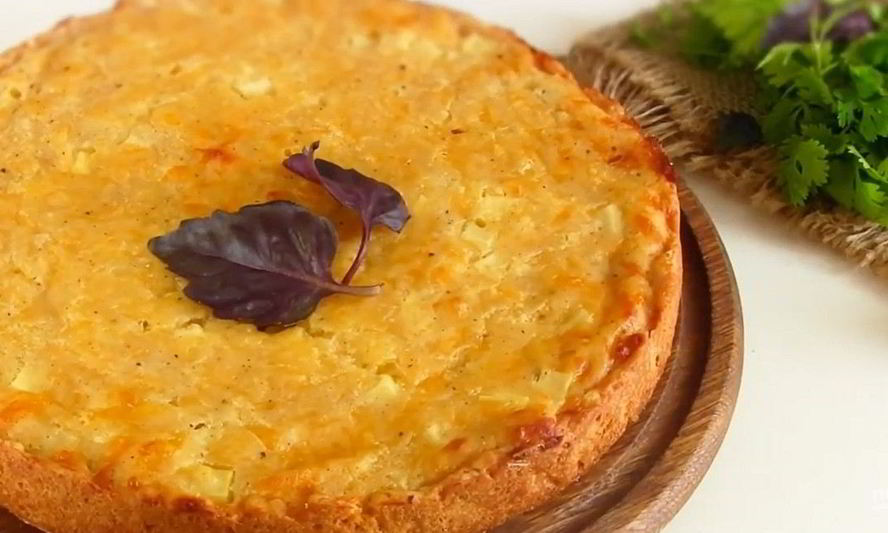 Рецепт картофельного пирога на кефире