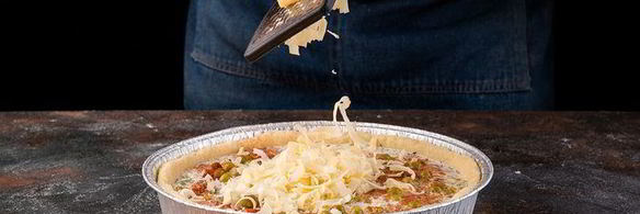 киш с тунцом