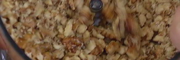 кофейный пирог с грецкими орехами