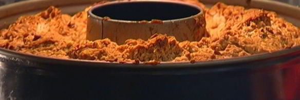 кофейный пирог с грецкими орехами