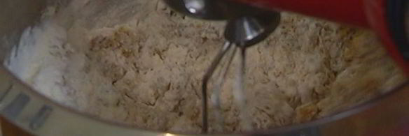 кофейный пирог с грецкими орехами