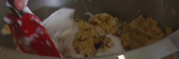 кофейный пирог с грецкими орехами