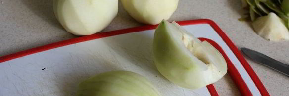 кукурузно-манный пирог с грушами