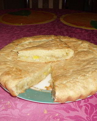 Лимонник, закрытый пирог