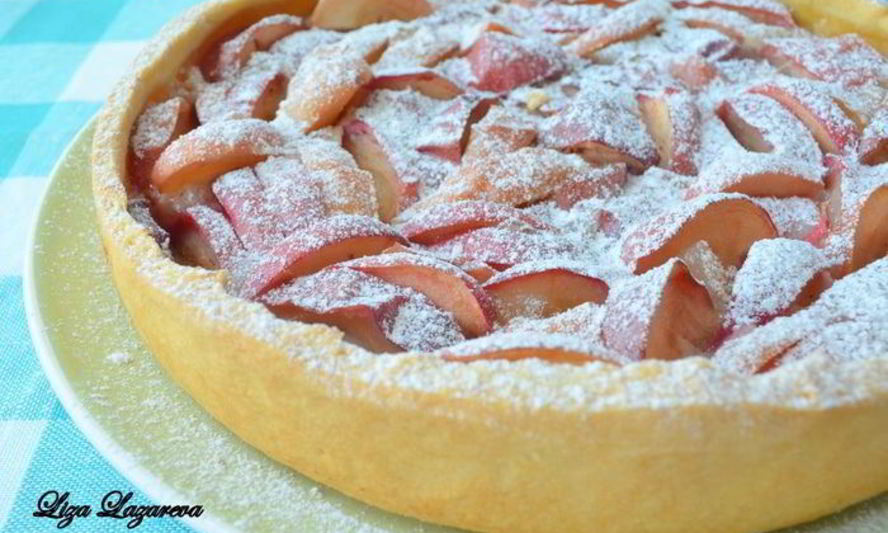 Рецепт льежского яблочного пирога