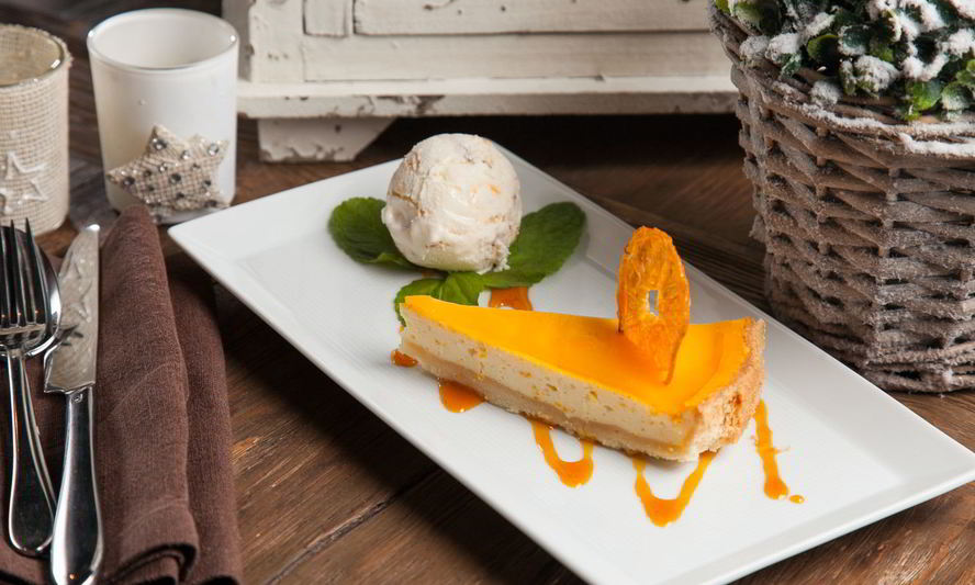 Рецепт мандаринового творожного пирога