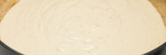 мандариновый творожный пирог