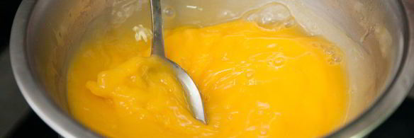 мандариновый творожный пирог