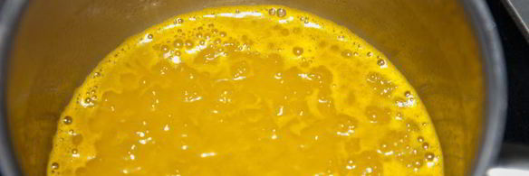 мандариновый творожный пирог