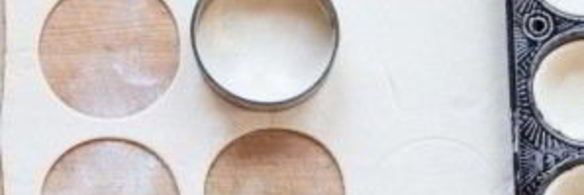 мини-киш с лососем