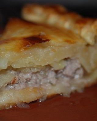 Мясной пирог с барбарисом