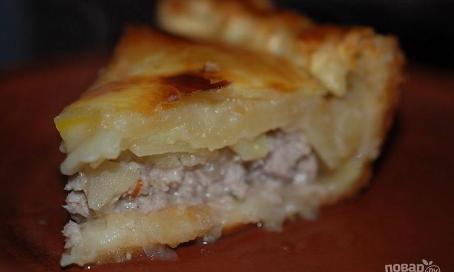 Рецепт мясного пирога с барбарисом