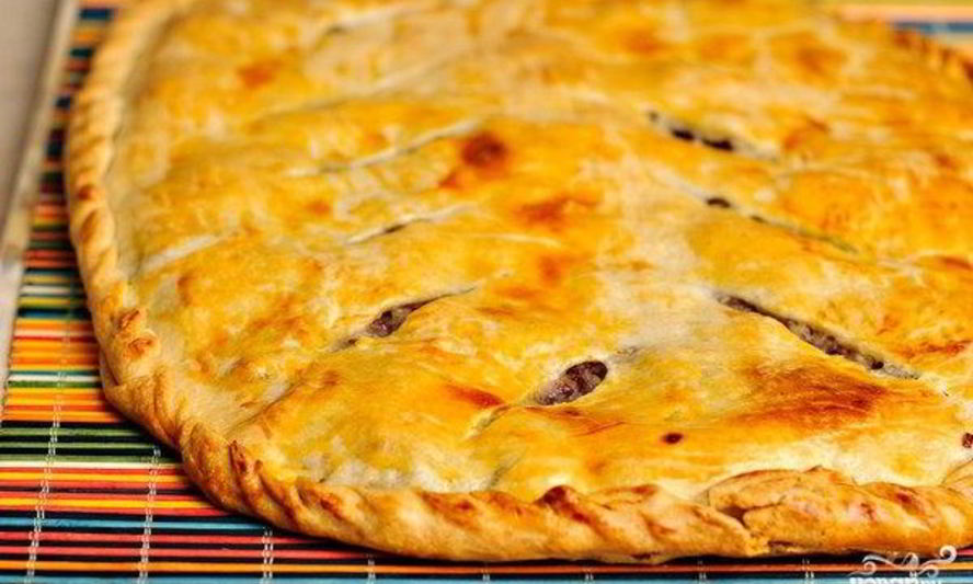 Рецепт мясного пирога с картофелем