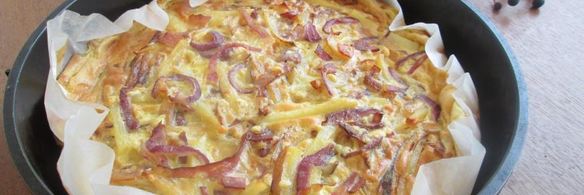 немецкий картофельный пирог