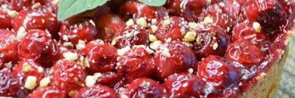 немецкий творожный пирог с вишней