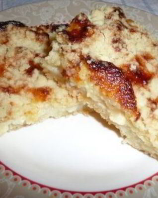 Нежный пирог из творога