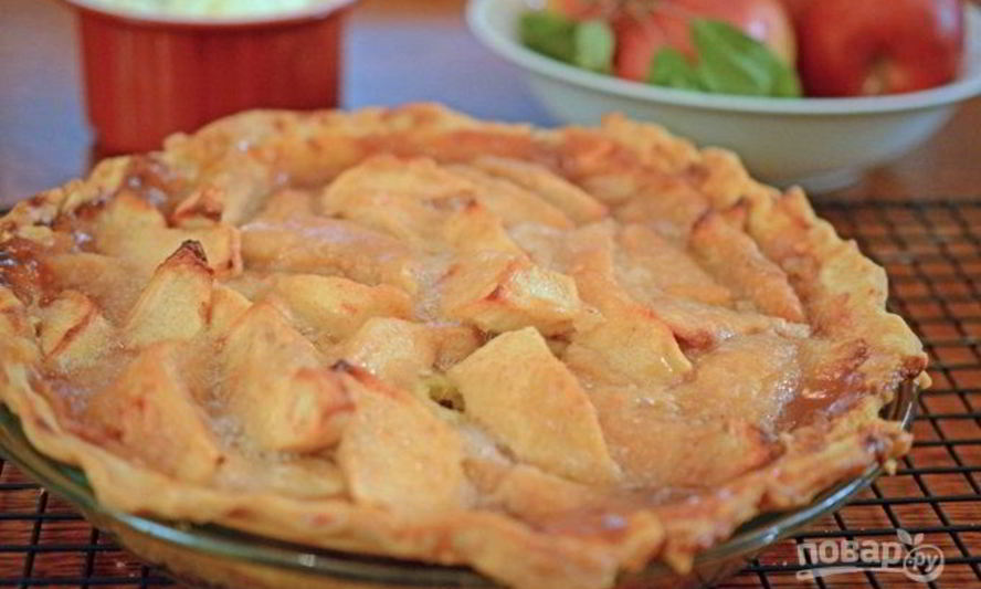 Рецепт открытого пирога