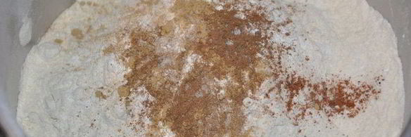 перевернутый тыквенный пирог с клюквой