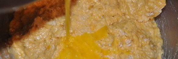 перевернутый тыквенный пирог с клюквой