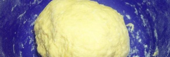 песочный пирог с омлетом