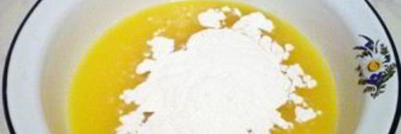 песочный пирог с творожной начинкой