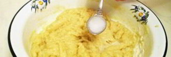 песочный пирог с творожной начинкой