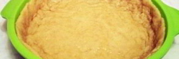 песочный пирог с творожной начинкой