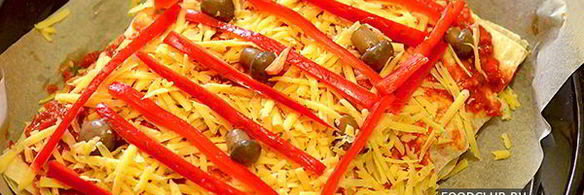 пирог из лаваша