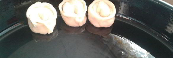 пирог хризантема