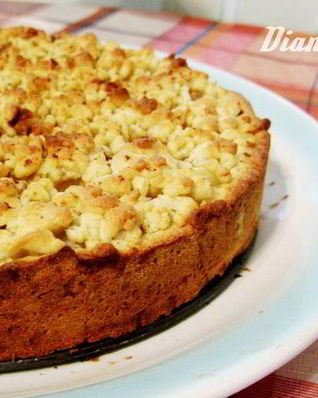 Пирог Любимый с грушами