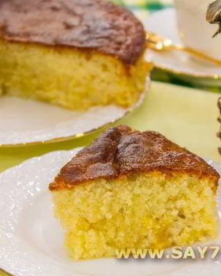 Пирог с ананасами