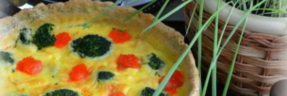 пирог с брокколи и семгой