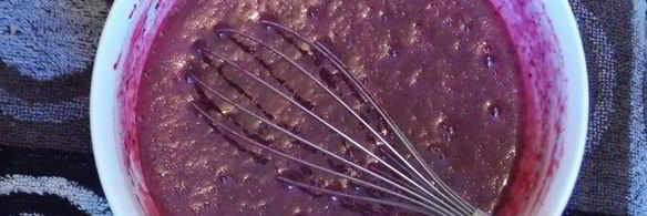 пирог с черной смородиной