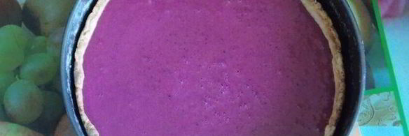 пирог с черной смородиной