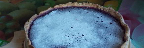 пирог с черной смородиной