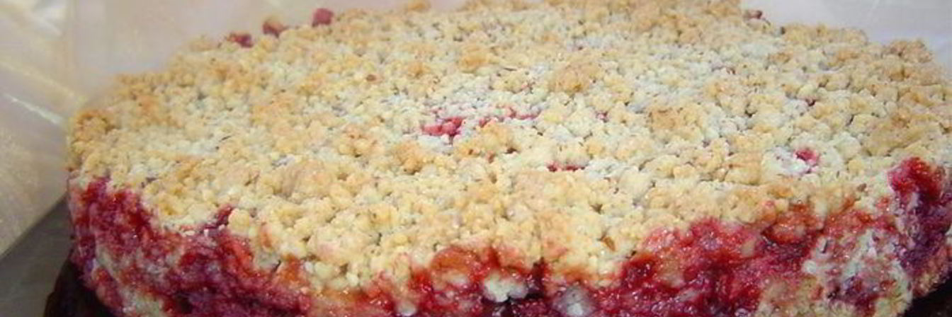 Пирог с клубникой