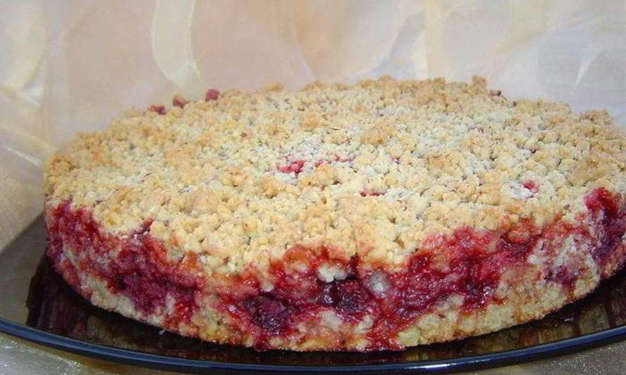 Рецепт пирога с клубникой