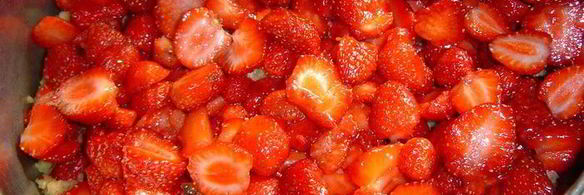 пирог с клубникой