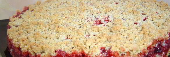 пирог с клубникой