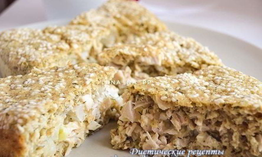 Рецепт пирога с курицей и сыром