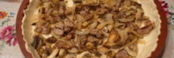 пирог с курицей