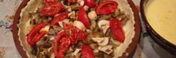 пирог с курицей