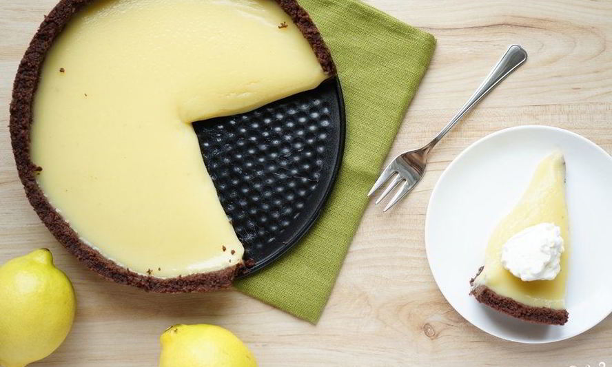 Рецепт пирога с лимонным курдом